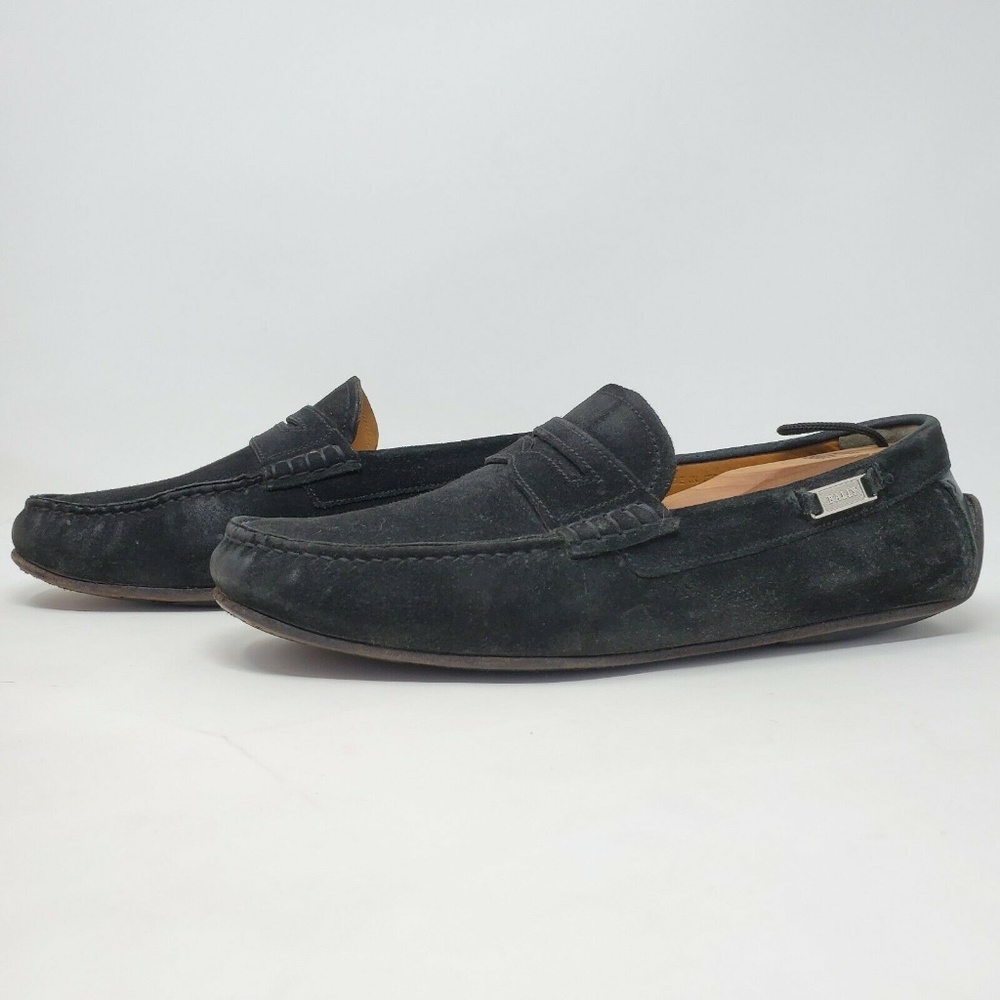 Bally Wisly Men's Driver Shoe Loafers - Picture 2 of 7